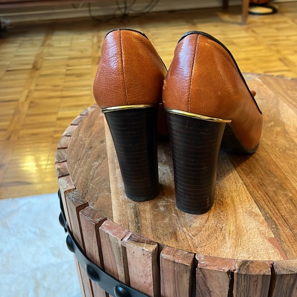 Franco Sarto | Chunky Heeled Loafer Pumps - Picture 10 of 10